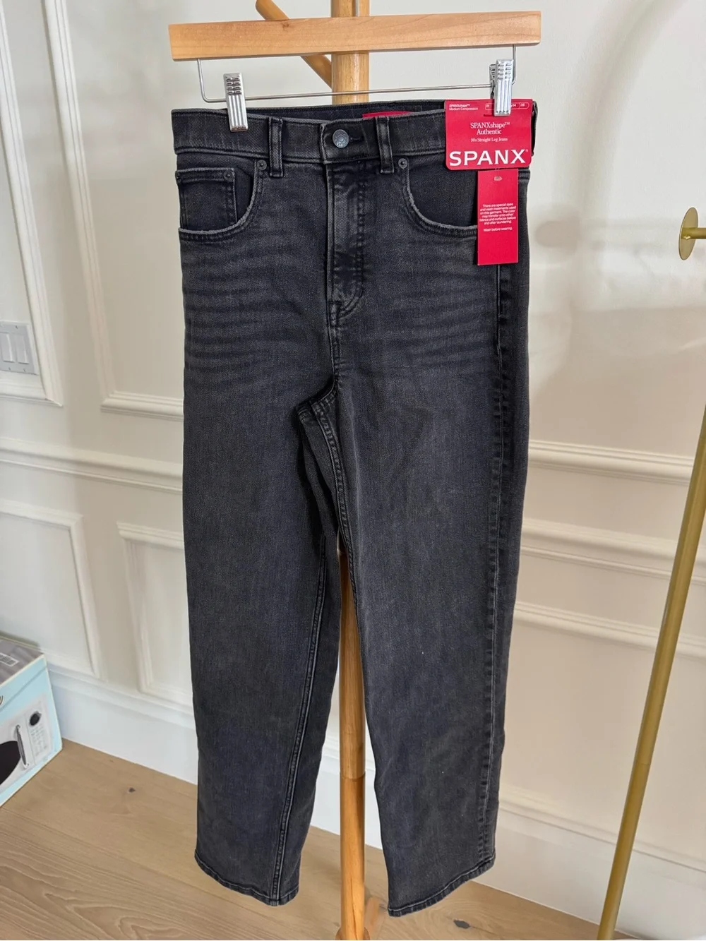 SPANXshape® Authentic 360 90s Straight Leg Jeans